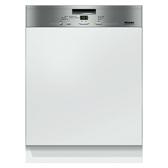 Semi Integrated Dishwasher with door fitted